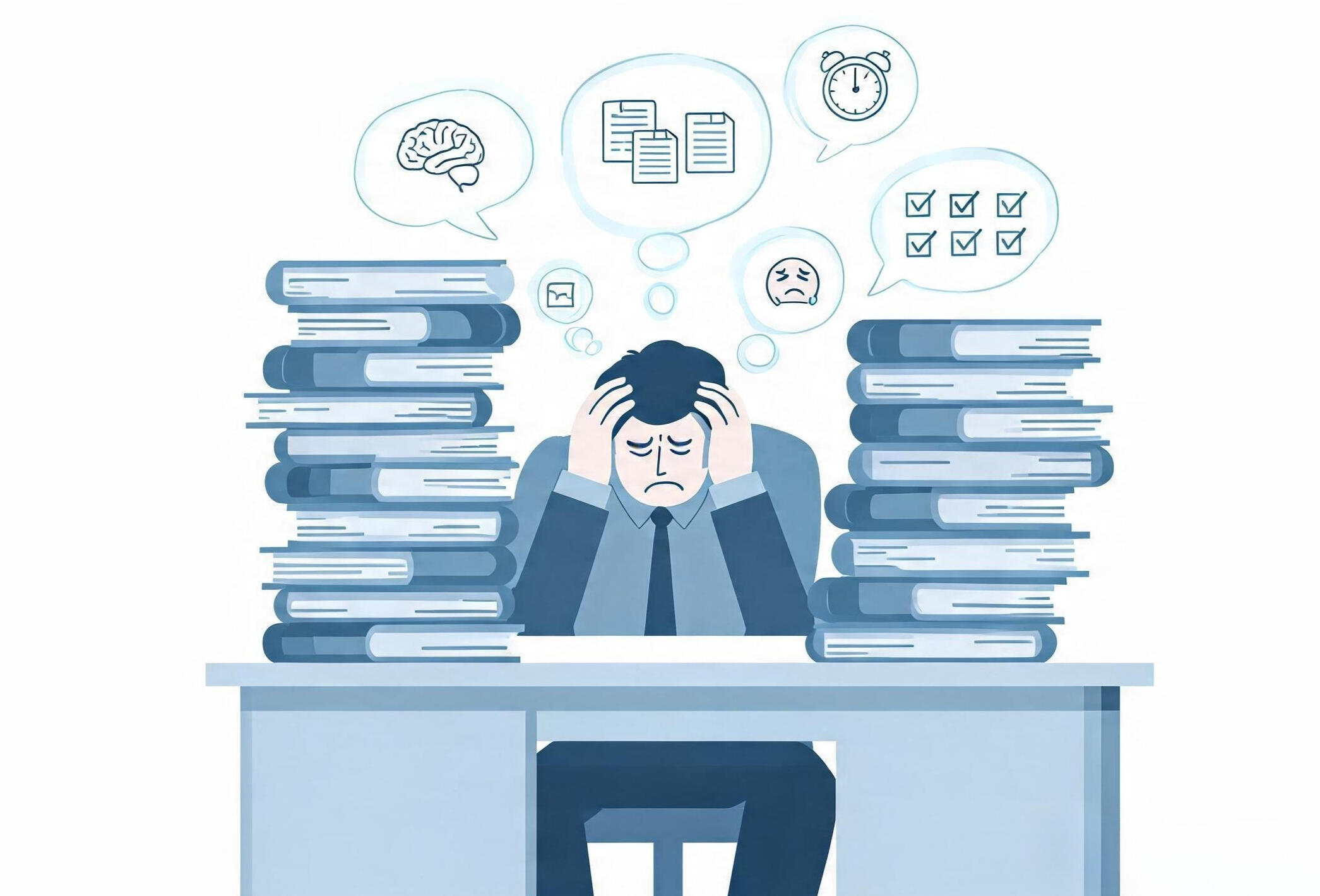 Orang tenggelam dalam lautan data & informasi